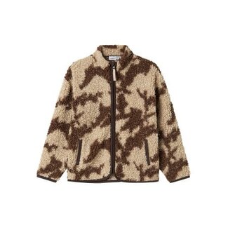 Name it winter vest jongens - bruin - regular fit, teddy - NkmOzias