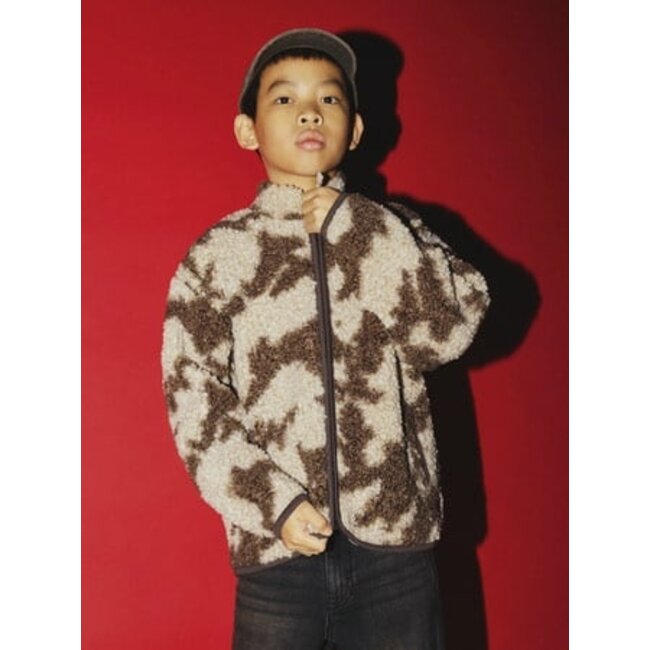 Name it winter vest jongens - bruin - regular fit, teddy - NkmOzias