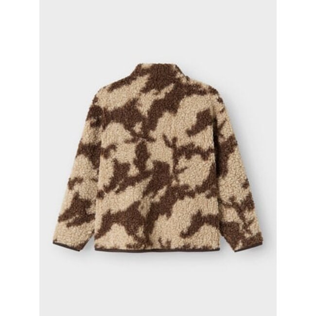 Name it winter vest jongens - bruin - regular fit, teddy - NkmOzias