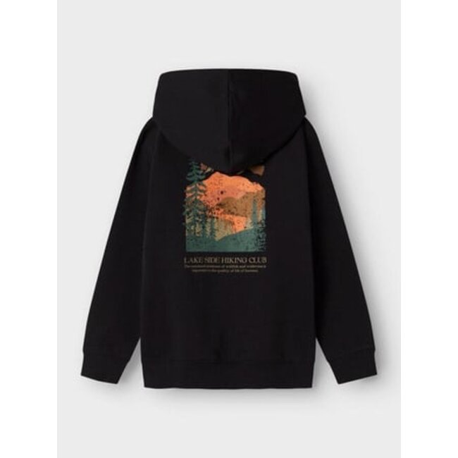 Name it winter sweater jongens - zwart - regular fit - NkmOsian