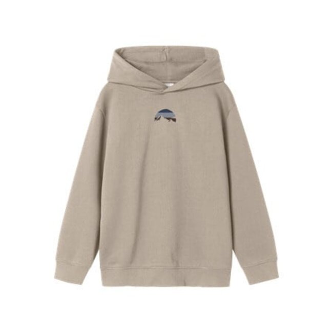 Name it winter sweater jongens - bruin - regular fit - NkmOsian