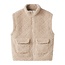 Name it winter vest meisjes - bruin - teddy - NkfNila