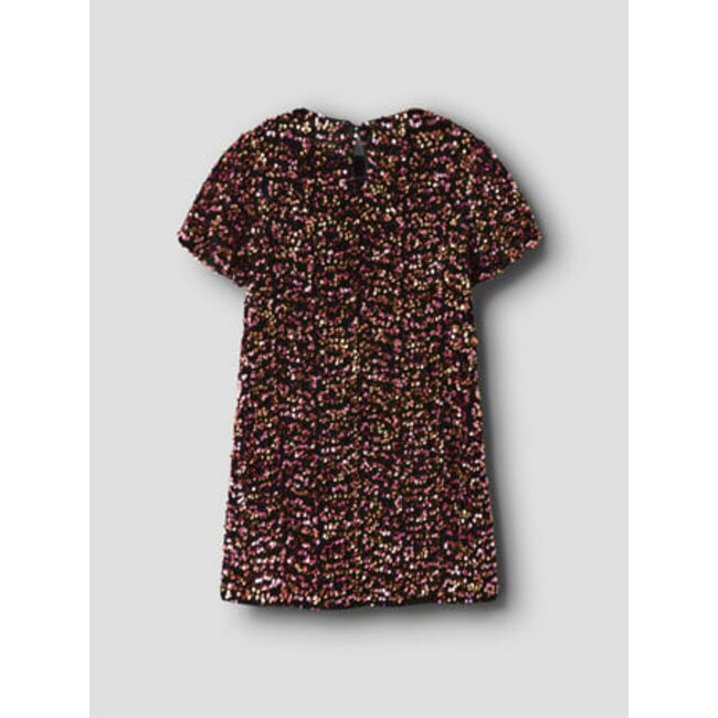 Name it winter jurk meisjes - goud - regular fit - NkfRunica