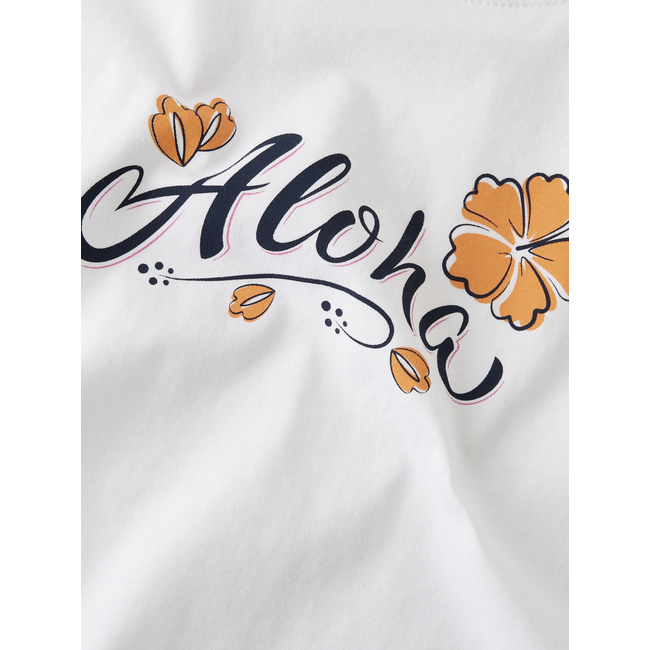 Name it zomer crop top meisjes - wit - NkfVilma