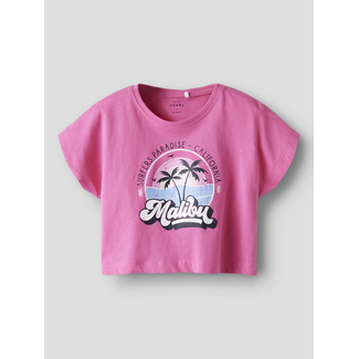 Name it zomer crop top meisjes - roze - NkfVilma
