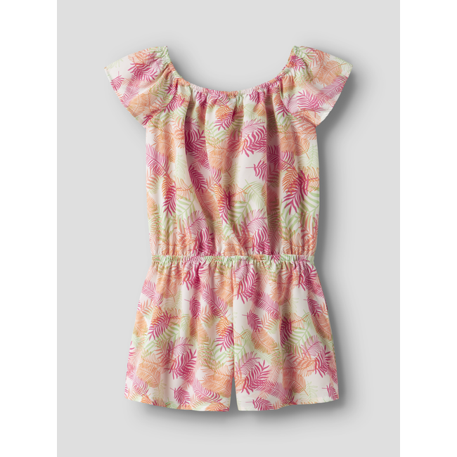 Name it zomer playsuit meisjes - groen - korte mouw - NkfVinaya