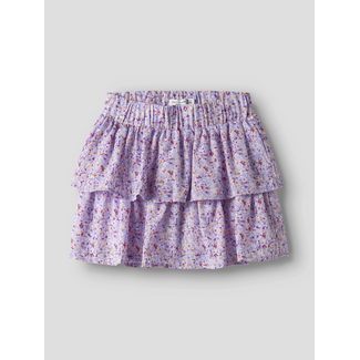 Name it zomer rok meisjes - paars - NkfVinaya