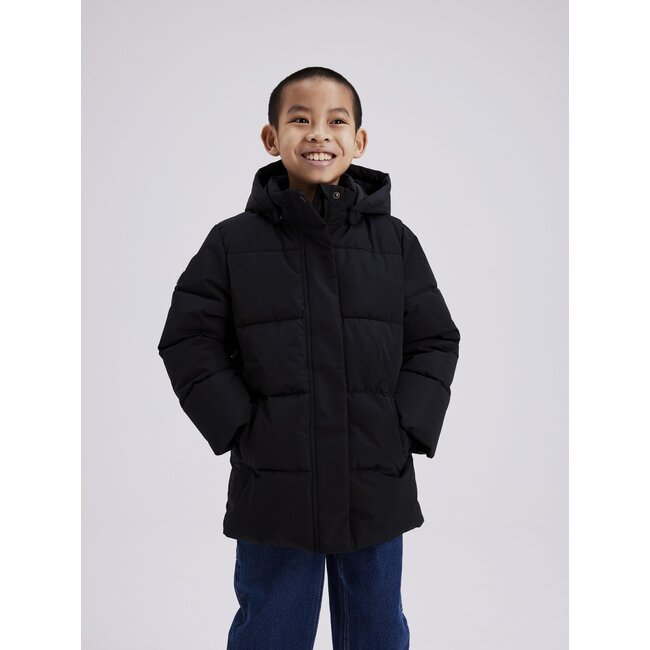 Name it winter winterjas jongens - zwart - puffer - NkmMedow