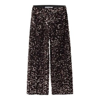 Name it winter broek meisjes - bruin - wide, straight fit - NkfRunica