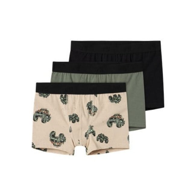 Name it winter ondergoed jongens - wit - 2p boxer - NkmBoxer