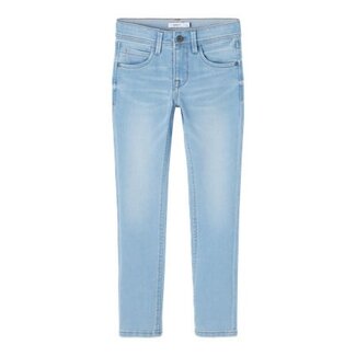 Name it winter jeansbroek jongens - blauw - xslim fit - NkmSilas