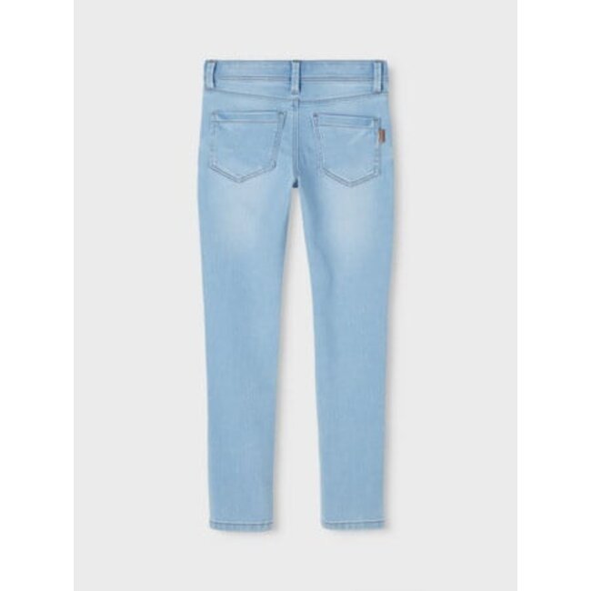 Name it winter jeansbroek jongens - blauw - xslim fit - NkmSilas
