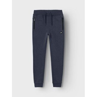 Name it winter sweat broek meisjes - blauw - regular fit - NkmVimo