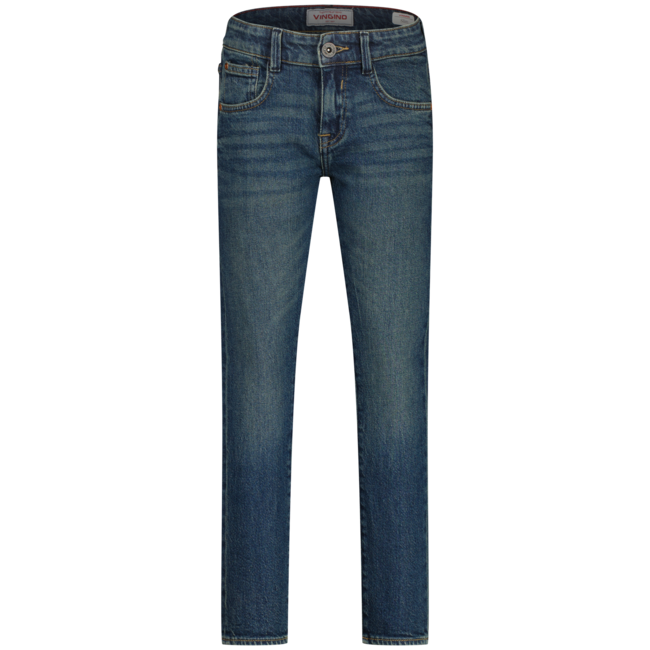 Vingino winter jeansbroek jongens - donker blauw - Darron - slim fit