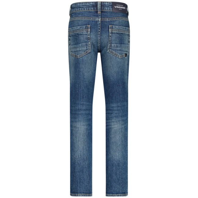 Vingino winter jeansbroek jongens - blauw - Pierre - straight fit