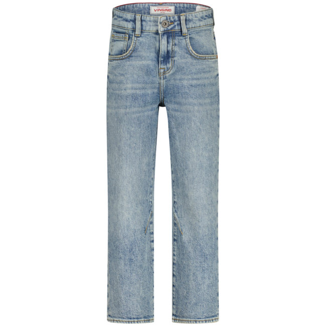 Vingino winter jeansbroek jongens - blauw - Geraldo - relaxed fit