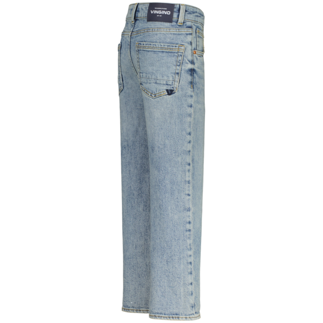 Vingino winter jeansbroek jongens - blauw - Geraldo - relaxed fit