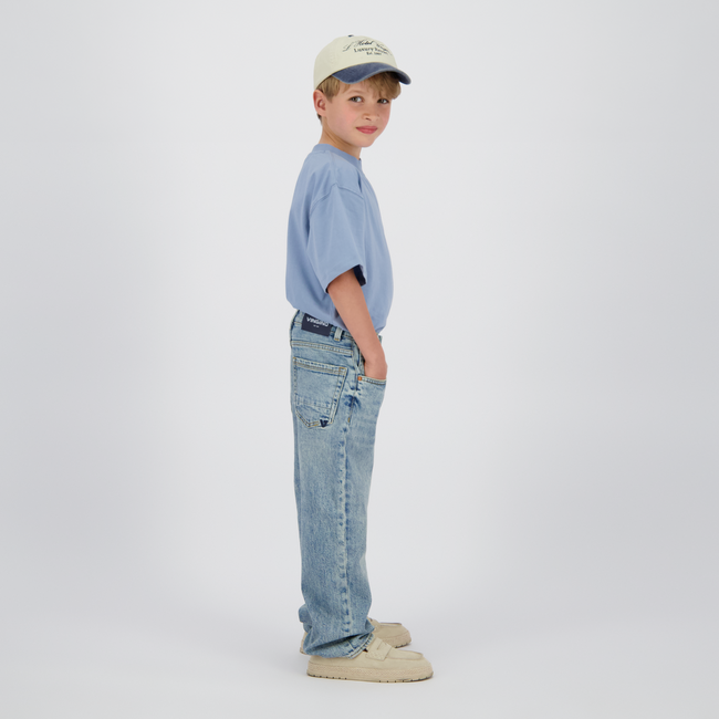 Vingino winter jeansbroek jongens - blauw - Geraldo - relaxed fit