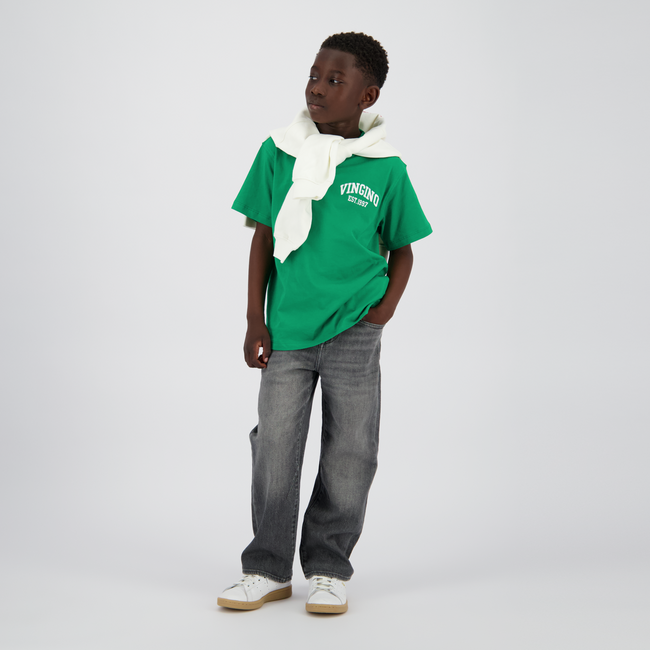 Vingino winter jeansbroek jongens - zwart - Geraldo - relaxed fit