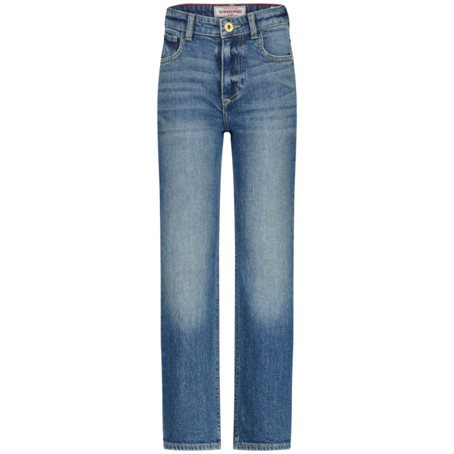 Vingino winter jeansbroek meisjes - blauw - Clara - straight fit