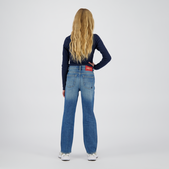 Vingino winter jeansbroek meisjes - blauw - Clara - straight fit