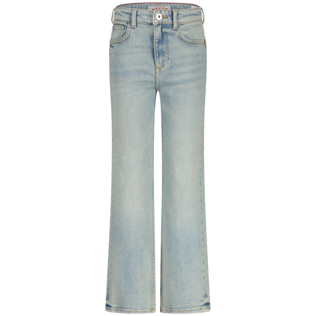 Vingino winter jeansbroek meisjes - blauw - Carey - straight flare fit