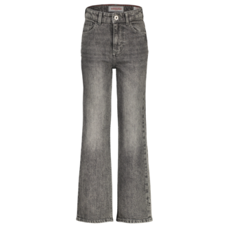 Vingino winter jeansbroek meisjes - donker grijs - Carey - straight flare fit