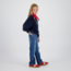 Vingino winter jeansbroek meisjes - donker blauw - Cecile - wide leg fit