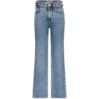 Vingino winter jeansbroek meisjes - blauw - Cecile - wide leg fit