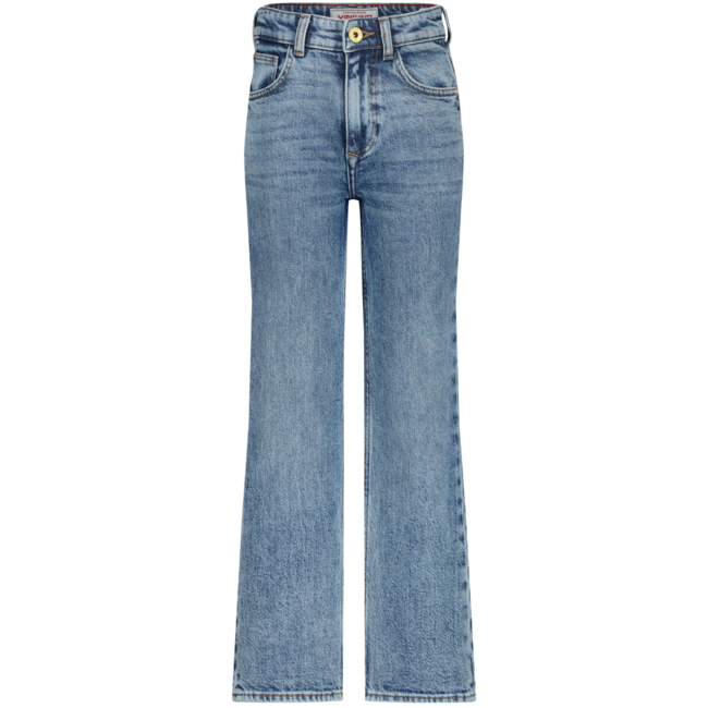Vingino winter jeansbroek meisjes - blauw - Cecile - wide leg fit