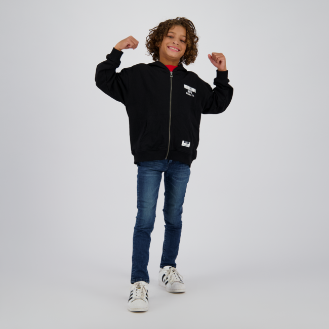 Vingino winter jeansbroek jongens - donker blauw - Apache icon - skinny fit