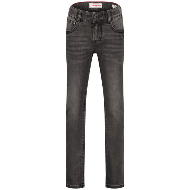 Vingino winter jeansbroek jongens - grijs - Diego icon - slim fit