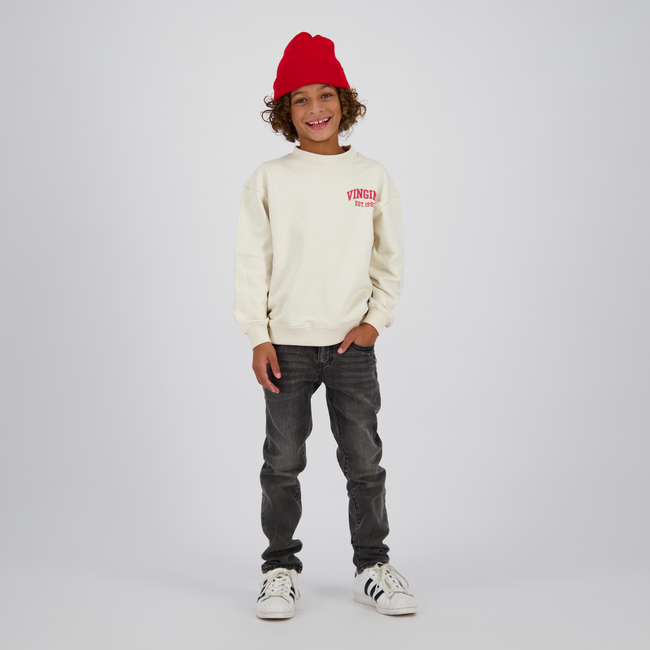 Vingino winter jeansbroek jongens - grijs - Diego icon - slim fit