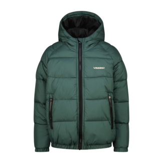 Vingino winter jas jongens - donker groen - Tado - regular fit