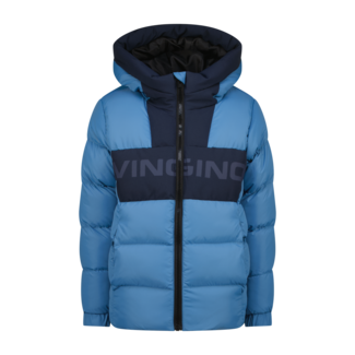 Vingino winter jas jongens - blauw - Tazol - kort