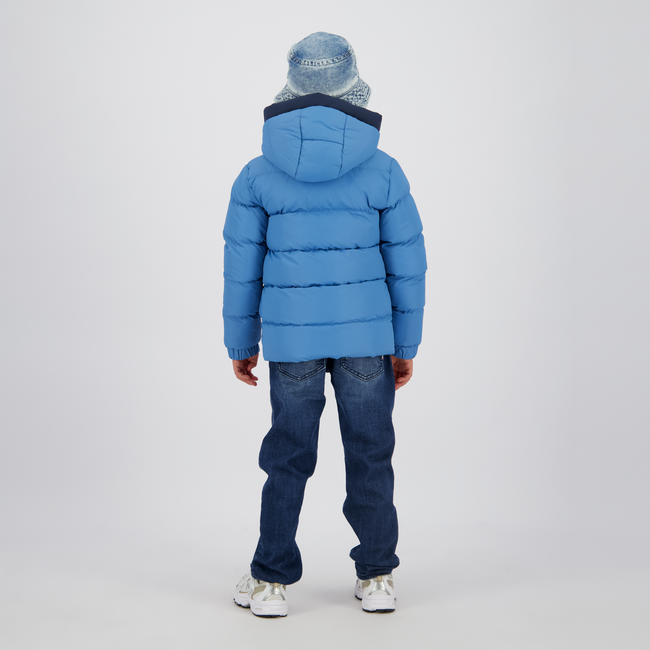 Vingino winter jas jongens - blauw - Tazol - kort