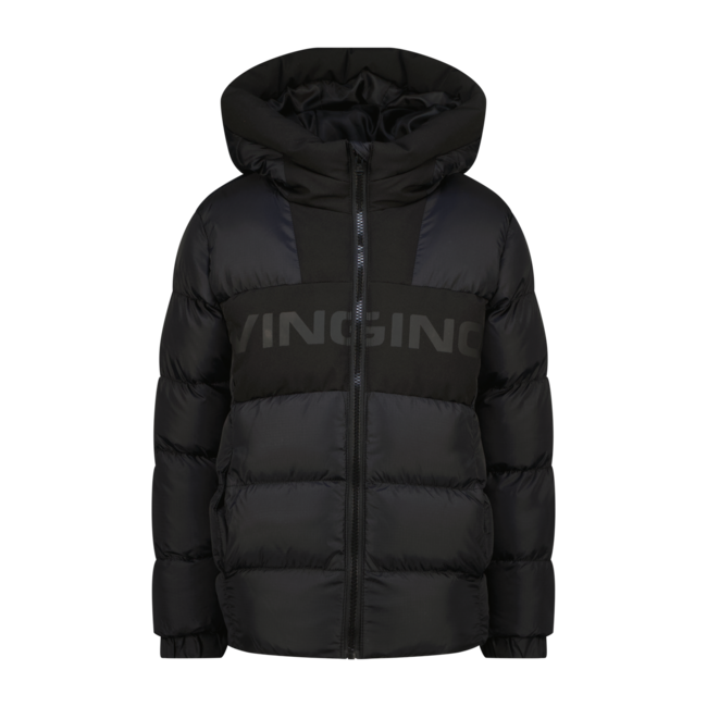 Vingino winter jas jongens - zwart - Tazol - kort