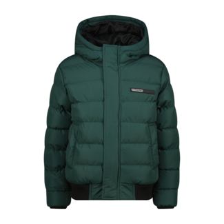 Vingino winter jas jongens - donker groen - Tafreo - capuchon