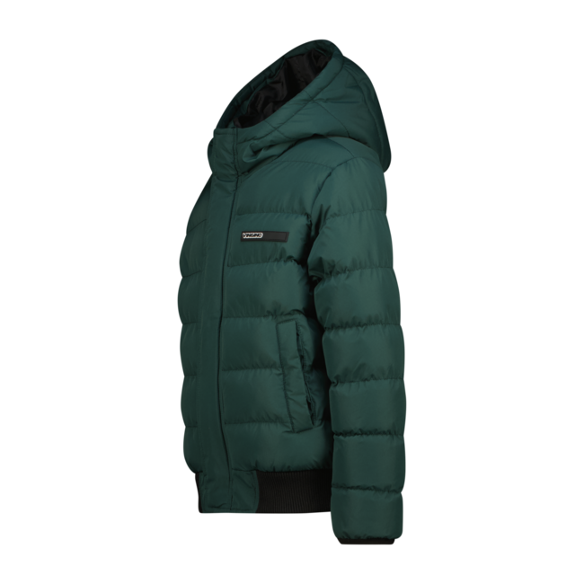 Vingino winter jas jongens - donker groen - Tafreo - capuchon