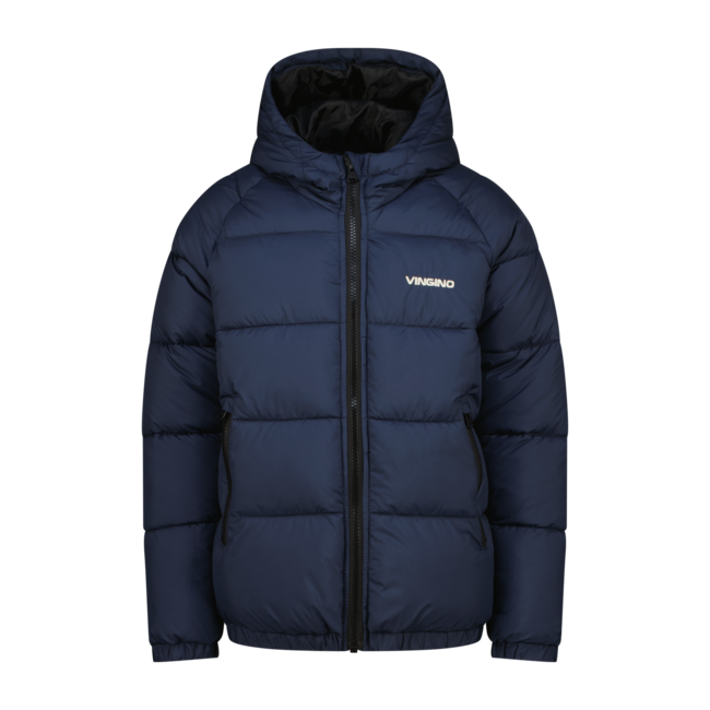 Vingino winter jas jongens - donker blauw - Tado - regular fit