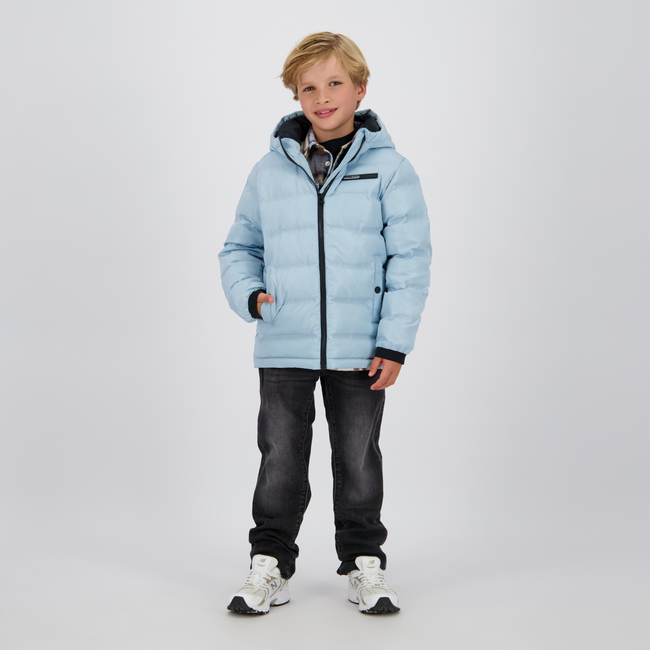 Vingino winter jas jongens - blauw - Tisal - kort