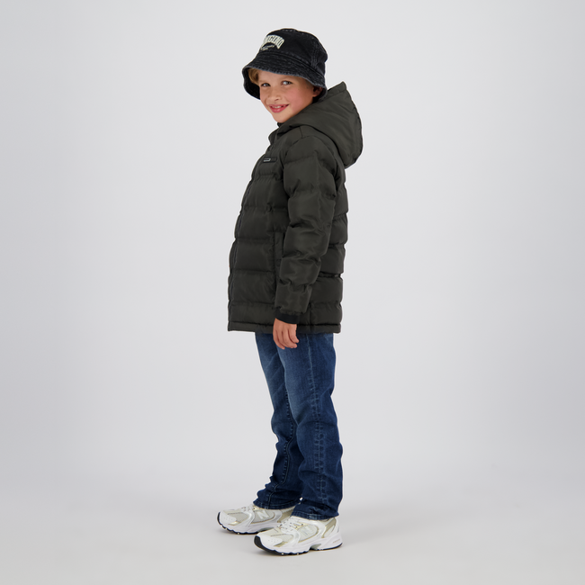 Vingino winter jas jongens - grijs - Tisal - kort