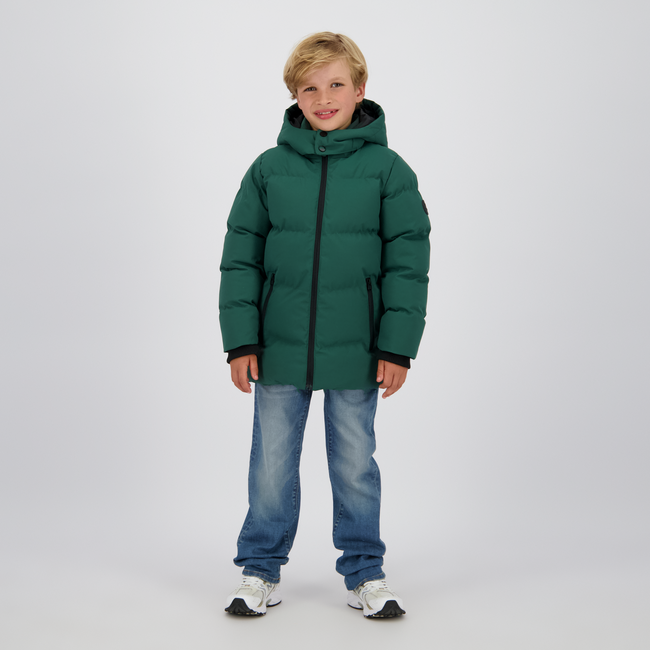 Vingino winter jas jongens - donker groen - Tanop - lang