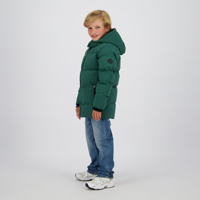 Vingino winter jas jongens - donker groen - Tanop - lang