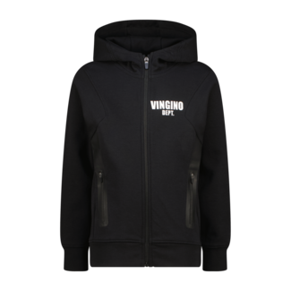 Vingino winter vest jongens - zwart - Oley - classic