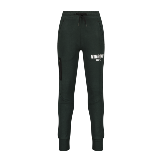 Vingino winter broek jongens - donker groen - Solay - skinny fit