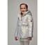 Le Chic winter winterjas meisjes - zilver - Billie - folie, stippen