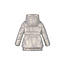 Le Chic winter winterjas meisjes - zilver - Billie - folie, stippen