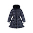 Le Chic winter winterjas meisjes - navy blauw - Blight - ruffle