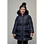 Le Chic winter winterjas meisjes - navy blauw - Blight - ruffle